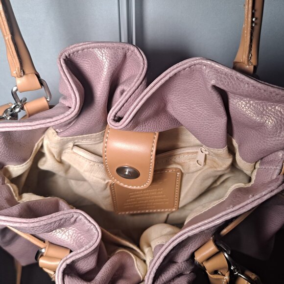 Relic Hobo Pink Leather Handbag - Picture 3 of 4